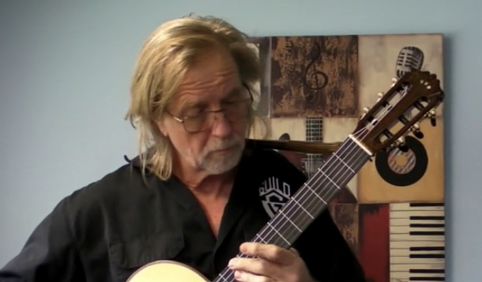 Jerry on classical guitar